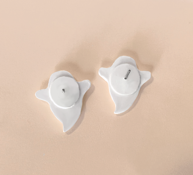 blushing ghost studs