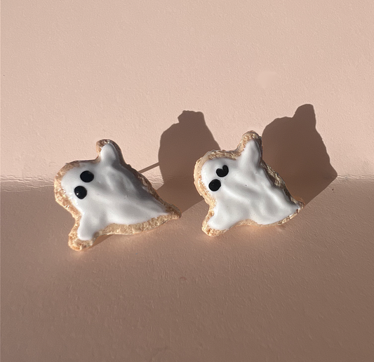 sugar cookie ghost stud